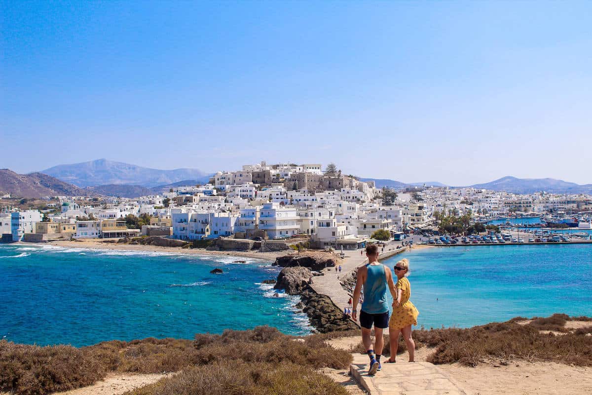 Naxos town